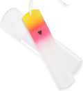 Bona Fide Beauty Czech Glass Foot File with Sleeve. Foot Callus Remover Made in The EU (Sunset Color)