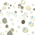 WHITE OPAL (234) 144 pcs 2058/2088 Swarovski Crystal Flatbacks rhinestones nail art mixed with Sizes ss5, ss7, ss9, ss12, ss16, ss20, ss30 (Crystal-Wholesale)