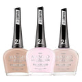 MASGLO Gel Evolution – Set of 3 Nail Polishes No UV/LED Lamp Needed, Fast-Drying, 12-Day Wear, 14-Free Formula, High-Gloss Finish, vegan (0.5 oz Each)