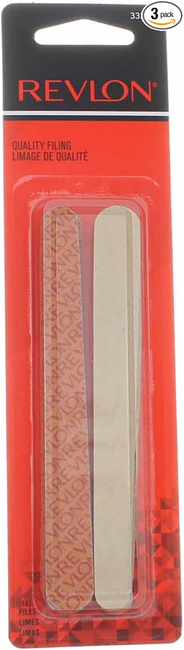 Revlon Compact Emory Boards 10 ct (33310) - Pack of 3