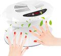 Nail Dryer, hot and Cold air Sensor, Manicure Tool for Fan for Drying Nail Polish for Living Room and Home (White)