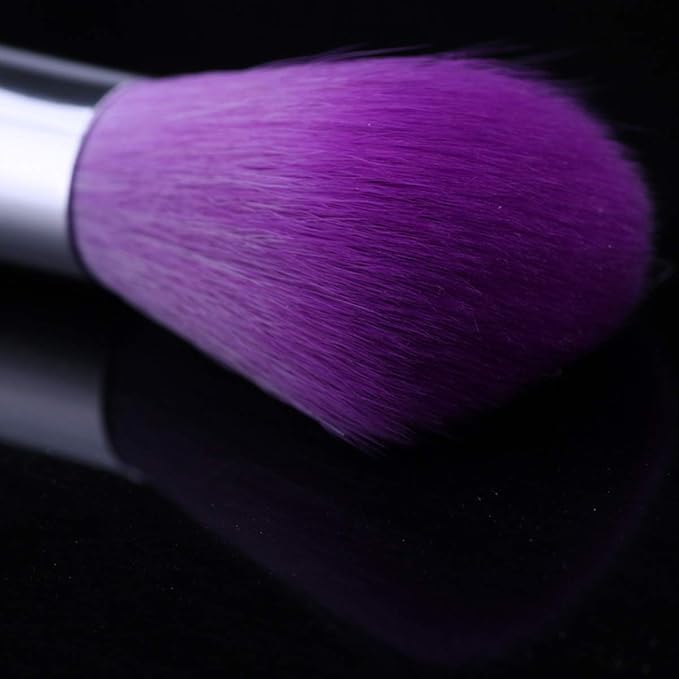 7 Pieces Soft Nail Art Dust Remover Powder Brush Cleaner for Acrylic and Makeup Powder Blush Brushes
