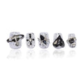 2025 Handmade Nails Reusable Short Press-On Nails with Heart Spider Planet Full Coverage Women's Fake Nail Set (Love Planet, Long)
