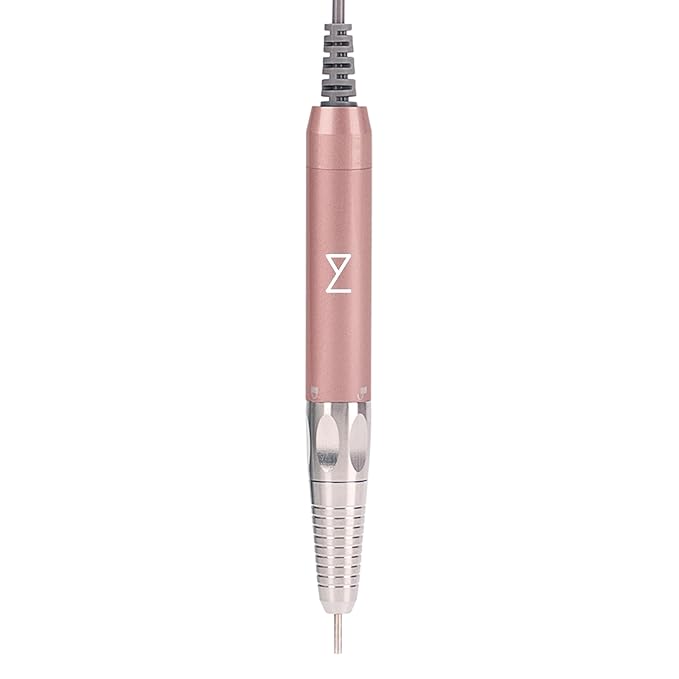M - Max Brushless Motor Nail Drill Handpiece Only - 35K RPM | Machine Not Included | Compatible with M Brushless Nail Drill System (Handpiece - Rose Gold)