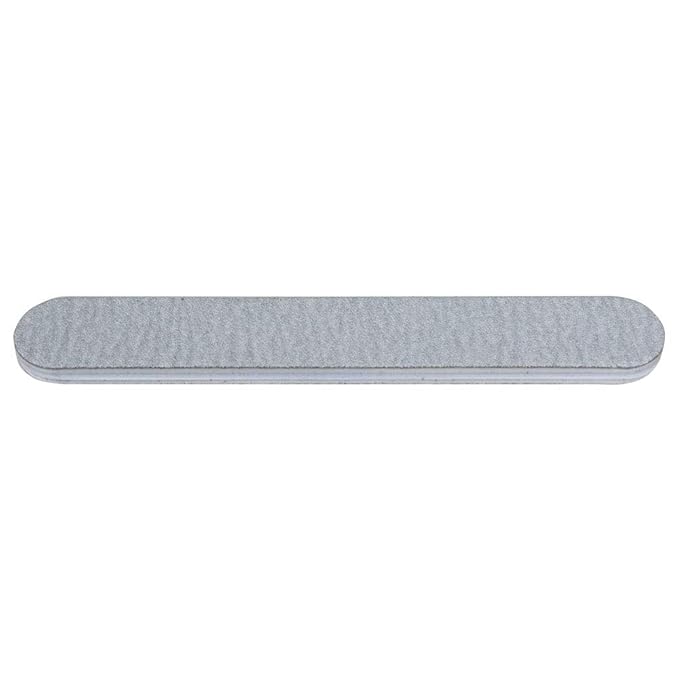 ForPro Professional Collection Mini Foam Board, Zebra, 100/180 Grit, Double-Sided Manicure Nail File, 3.5” L x .5” W, 50-Count