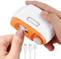 Electric Nail Clipper, 3 in 1 Electric Nail Trimmer and Polisher with LED Light & Clip Storage, USB Rechargeable, 2 Speed Electric Nail File for Baby, Kids, Seniors, Caregivers