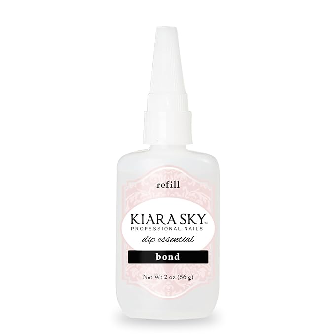 KIARA SKY Dip Manicure Nail Liquid Essentials | 2 fl oz Refill | Step #1 Bond (Nail Prep)