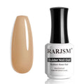 RARJSM Rubber Base Gel Cashmere Pink Natural Sheer Jelly Color Extend Rubber Base Coat Gel Nail Polish Gel Builder in a Bottle 15ml Soak Off LED UV Curing Requires Salon Home DIY Use French Manicure