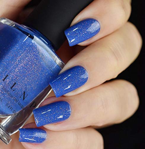 ILNP Ocean Ave - Cerulean Blue Holographic Nail Polish