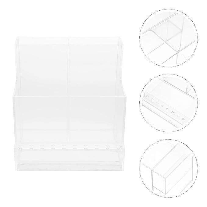 2pcs Nail Art Polishing Machine Storage Organizer Grinding Holder for Nail Salon and Home Use Easy to Use Manicure Tool Display Stand