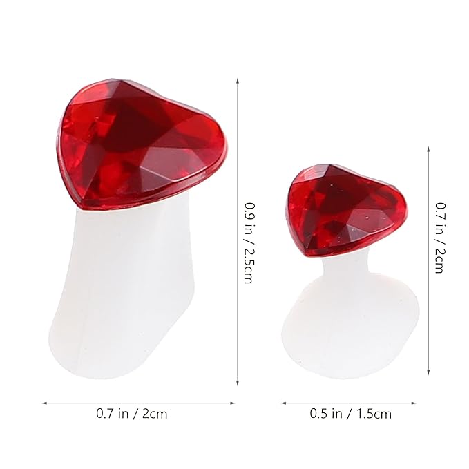 Pedicure Toe Separators with Rhinestone Pearl Design 24Pcs Silicone Toe Dividers for Nail Art and Correction Comfortable Reusable Spacers for Home and Professional Salon Use