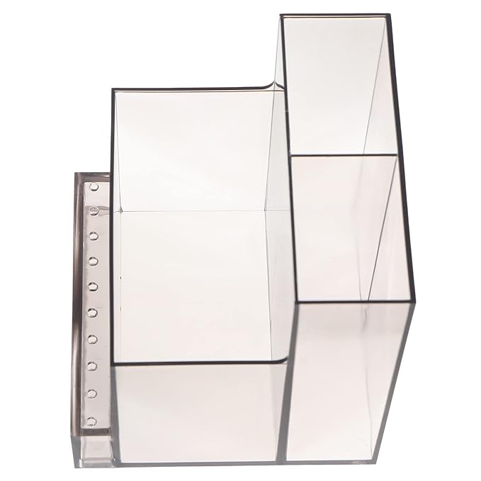 Uonlytech 1pc Manicure Tool Box Polisher Organizer Nail Art Display Rack for Home Salon Use Lightweight Stable Design for Easy Storage and Access to Nail Drill Bits