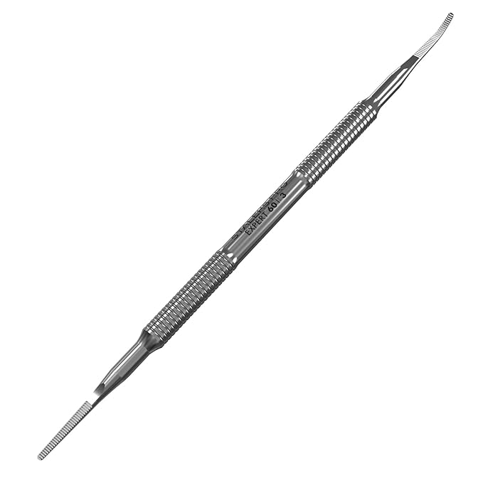 Staleks Pro Pedicure Toenail File EXPERT 60 Type 3 – Dual-Ended Ingrown Nail File – Stainless Steel