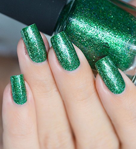 ILNP Lucky One - Pine Green Holographic Nail Polish