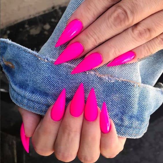 SHEBANAILS 90s GLOW Collection Nail Powder Variety Kit - 9 colors - 1/4oz each - Acrylic Powder for Nails Extension DIY Nail Manicure - Use For Both Dip And Acrylic Application - Neon - Glow