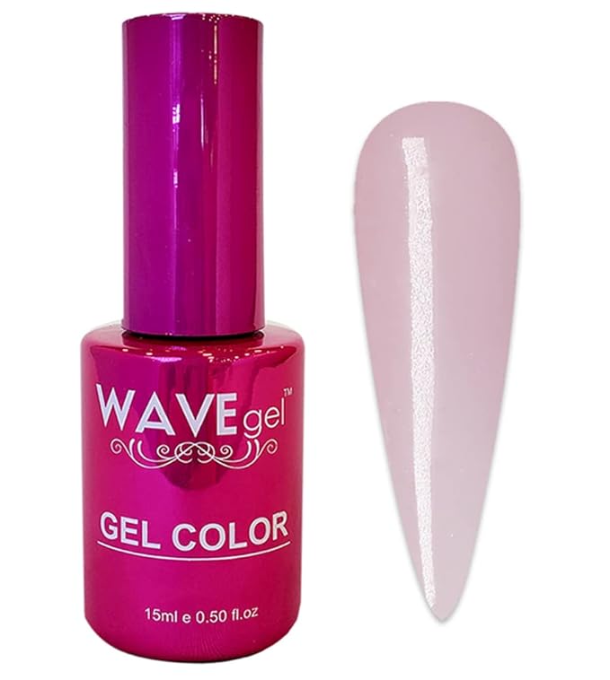 WAVEGEL Soak-Off Gel, Nail Lacquer & Acrylic/Dip Powder Matching Set - Princess Collection - #005 Adela