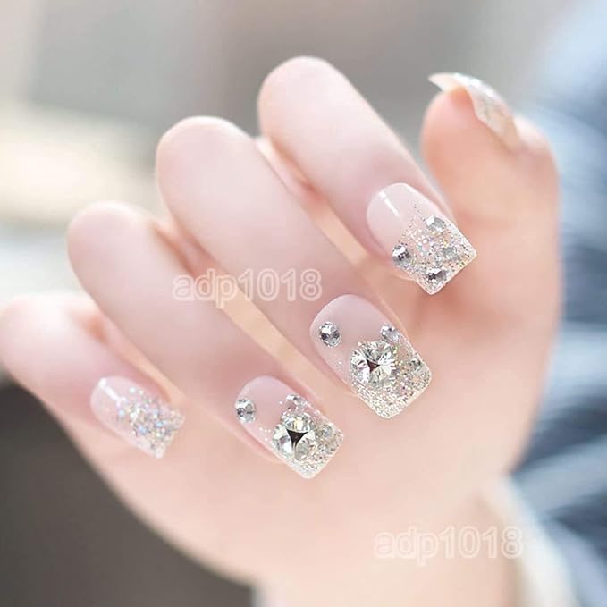 AD Beads Top Czech AB Crystal Flatback Rhinestone Nail Art Decoration Multi Shape (S23 Sector 4x6mm, 100 Pcs)