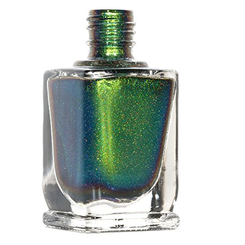 ILNP Reminisce (H) - Green, Blue Color Shifting Holographic Ultra Chrome Nail Polish