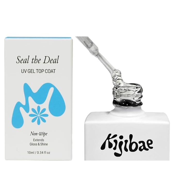 Seal The Deal UV Gel Top Coat – High Gloss Nail Protection, 10ml / 0.34 fl oz