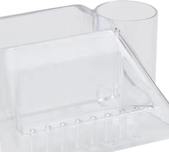 Professional Nail Desk Organizer and Storage - Nail Drill Holder Box with 8 Holes for Grinding Bit Display Stand