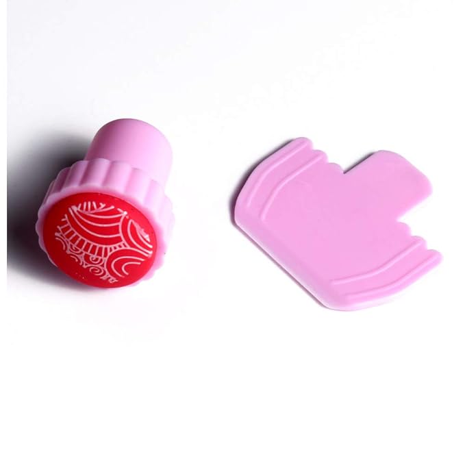 10 Pcs Nail Stamping Plates + 1 Stamper + 1 Scraper Lace Flower Animal Pattern Nail Art Stamp Stamping Template Image Plate Nail Art Stamper Scraper Nails Tool (A01-010)