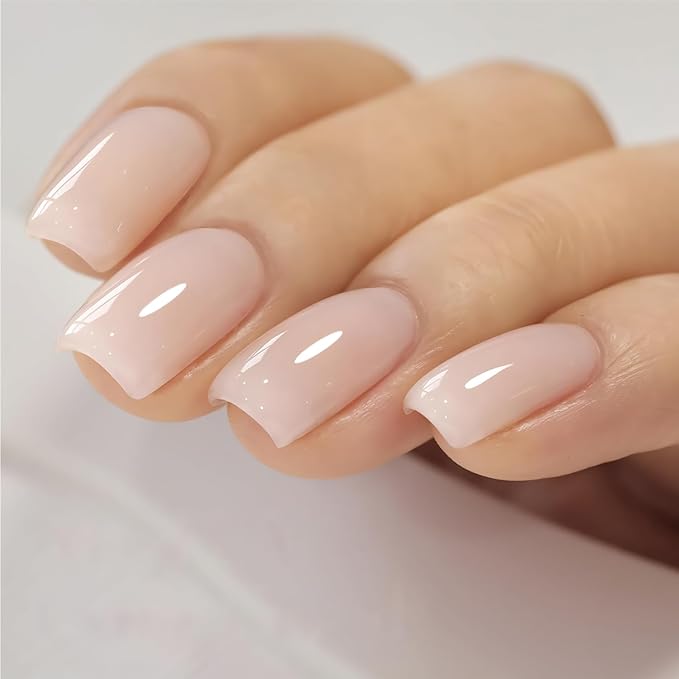 Vishine Builder Gel For Nails, 8-in-1 Beige Nude Nail Builder Strengthener Gel Jelly Extension Thickening Base gel In A Bottle E051