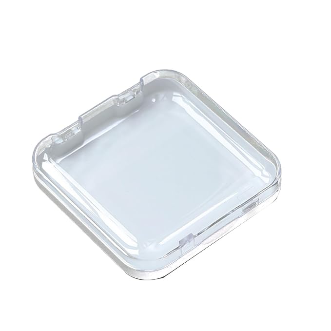 12PCS Press On Nail Storage Box,Empty Plastic Nail Tips Storage Display Box for False Fake Nails Press on Nails Organizer Case Small Business Supplies for Home Nail Salon Use (White)