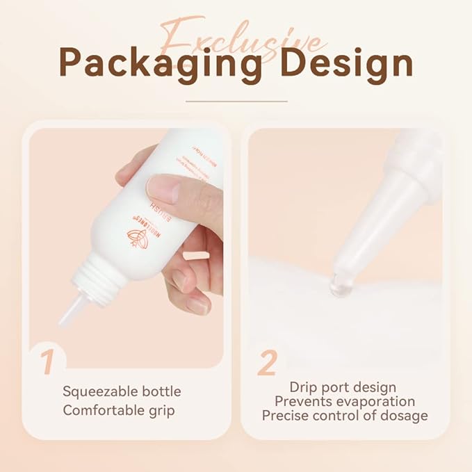 Modelones Nail Art Brush Cleaner & Restorer 80ml/2.71 Fl.Oz for Gel Polish/Nail Extension Gel/Nail Art Liner/Dip Powder/Acrylic Builder Manicure Brush DIY Salon at Home