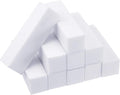 20 Pack Buffer Sanding Block Nail Buffer Block Files Grit Dense Sponge Nail Tips Tool (White)