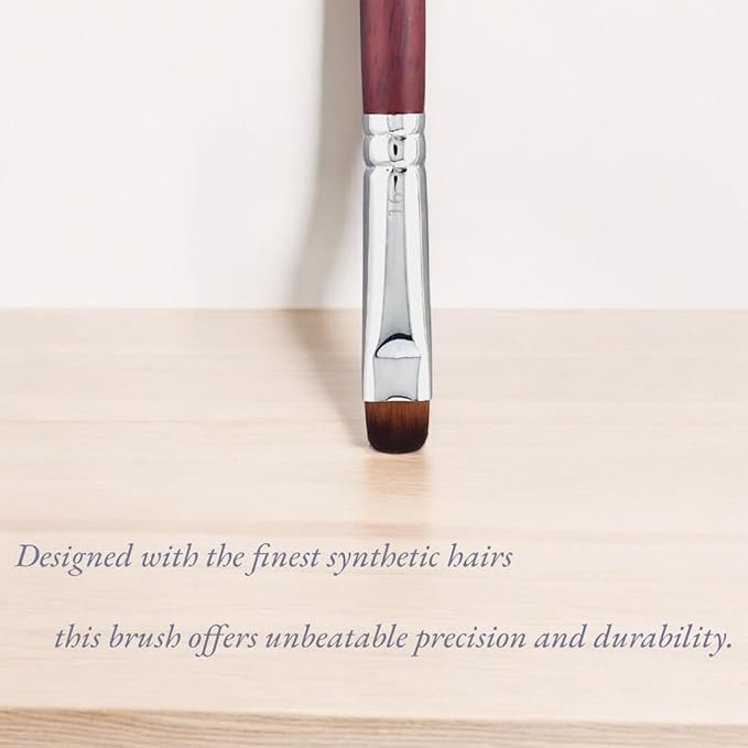 Vanfa French Brush for Nails, Clean up brush for Gel Nail Polish (F08)