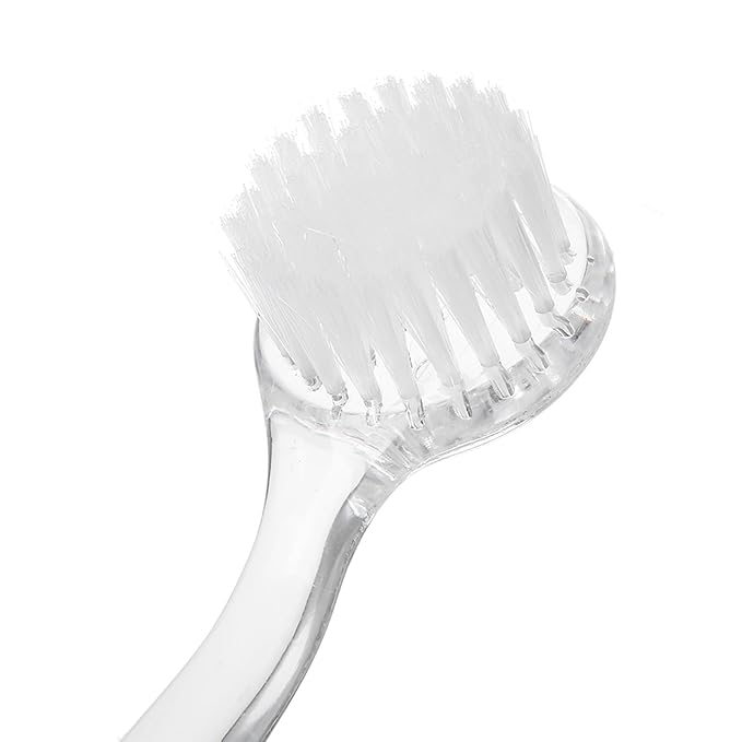 Soft Nail Brush, 5 PCS Nail Dust Brush, Nail Brush for Cleaning Fingernails, Fine Handle Grip Fingernail Brush Manicure Brush with Cover, Nails Tool for Toe and Fingernail