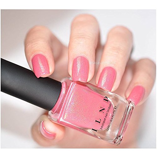 ILNP Cutie Pop - Rosy Pink Holographic Nail Polish