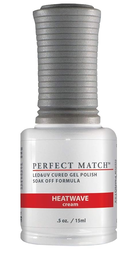 LeChat Perfect Match Gel Polish, Heatwave, 0.5 Fl Oz (PMS153)