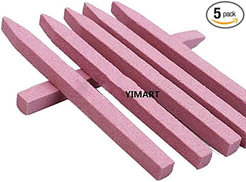 Yimart 5Pcs Nail Art Pedicure & Manicure Tools Stone Nail Files Cuticle Remover Trimmer Buffer Buffing