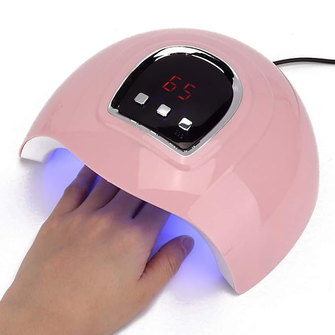 54W Nail Gel Dryer Fast Nail Lamp With Lcd Digital Display Nail Art Polish For Gel Nail Polish