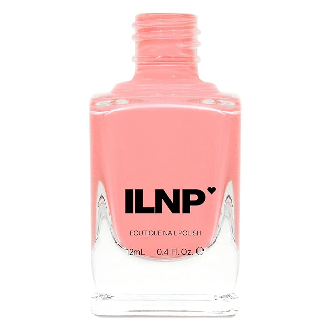 ILNP Hailey - Soft Hibiscus Pink Holographic Nail Polish