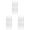 Beaupretty 15pcs Dual- Nail Art Pens Manicure Accessories for Creative Nail Designs and Artistry