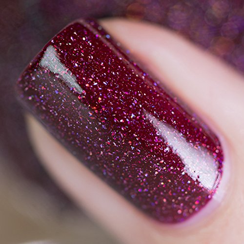 ILNP Diablo - Vampy Oxblood Holographic Nail Polish