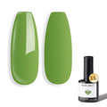 modelones Green Gel Polish Olive Green Gel Nail Polish Pistachio Nail Polish Spring Summer Soak Off LED Nail Art DIY Nail Manicure 15ML