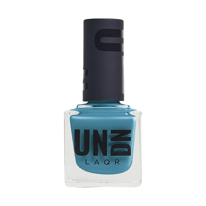 UNDN Vegan Nail Polish - Oxymoron - Light Blue Nail Polish for Women and Men - Long Lasting, Durable Finish - Cruelty Free - 0.5 oz