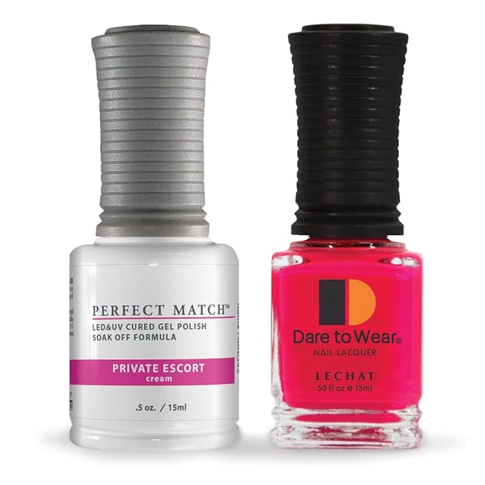 LeChat Perfect Match Gel Polish, Private Escort, 0.5 Fl Oz (PMS42)