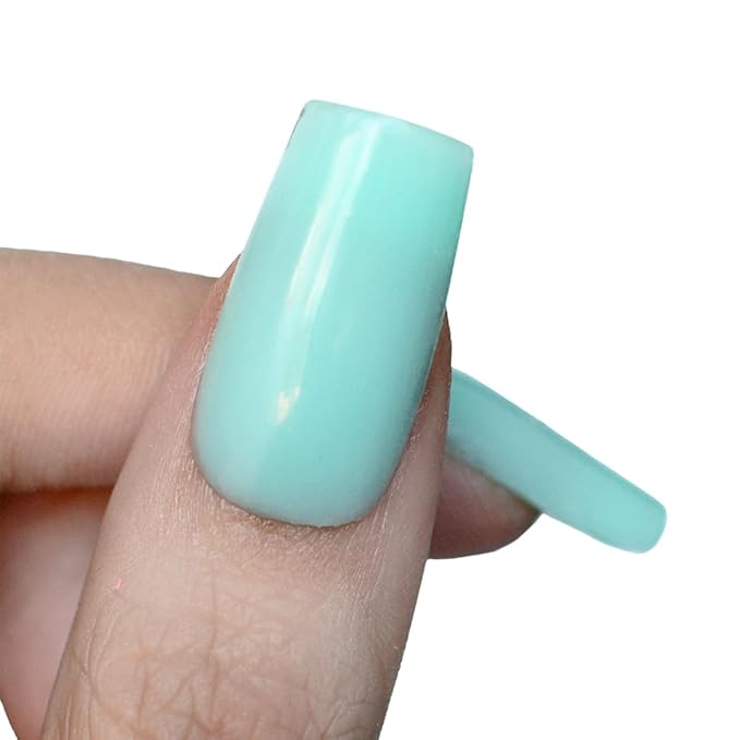 PINK MASK Easy Gel 2oz 60g- Soft Turquoise, Professional Builder Enhancement Gel-Quick Nail Extension for Beginner DIY, Nail Strengthener-Long Lasting-Salon Quality-Thickening Solution