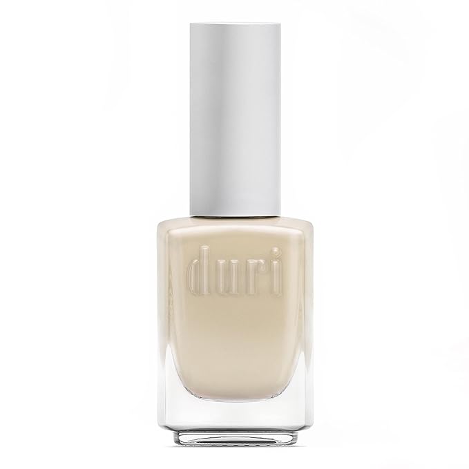 duri Nail Polish, 722 Darling, Pastel Creamy Light Beige Shade,Glossy Finish, 0.45 Fl Oz