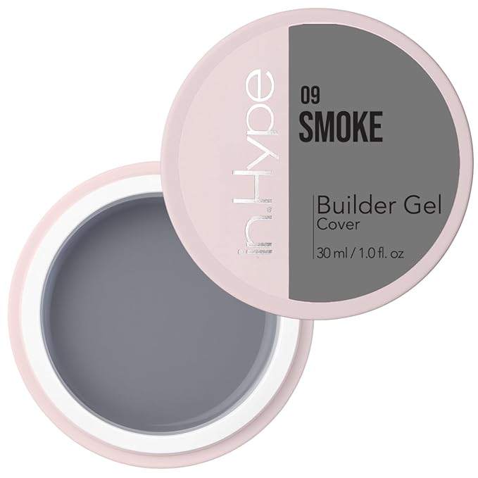 IN.HYPE UV/LED Camouflage Hard/Builder Gel for Nail Extension/Strengthening/Overlays (Smoke)