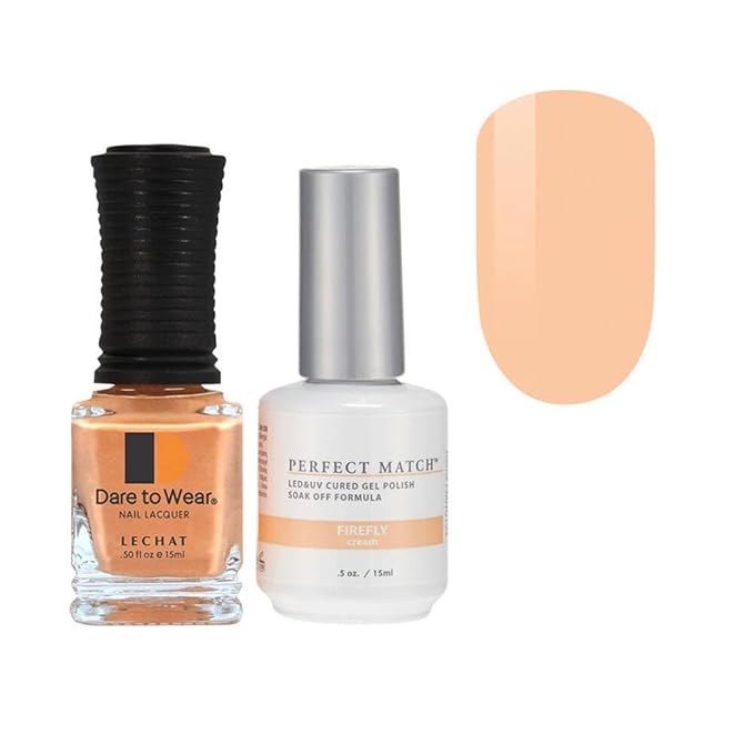 LeChat Perfect Match Gel Polish, Firefly, 0.5 fluid_ounces (PMS194)