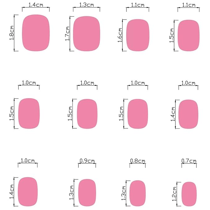 Easter Press on Nails Square - Medium Fake Nails with Buuny Design - Spring, Colorful Flower False Nails - for Women 24 Pcs