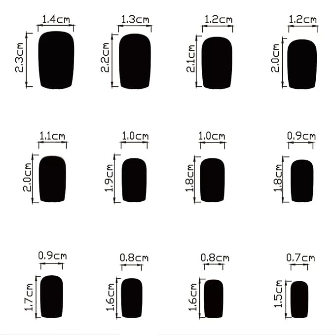Press on Nails Square - Medium Fake Nails with Flower Design - French Tip, Pink False Nails Press ons - for Women 24 Pcs
