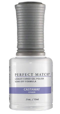 LeChat Perfect Match Gel Polish, Castaway, 0.5 Fl Oz (PMS154)