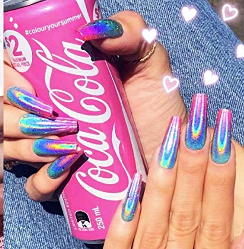 Clear Coffin Acrylic Nails-Fake Nail Coffin Shape Long 500PCS Half Cover Shaped Ballerina Nails Tips,DIY Nail Salon Art 10 Size with Bag