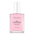 MelodySusie Nail Strengthener and Growth Treatment, 2-in-1 Ridge Filling Base Coat & Glossy Concealer Polish for Damaged Nail Repair and Healthy Shine,Gifts for Women 15ml 0.5 Fl Oz Pink